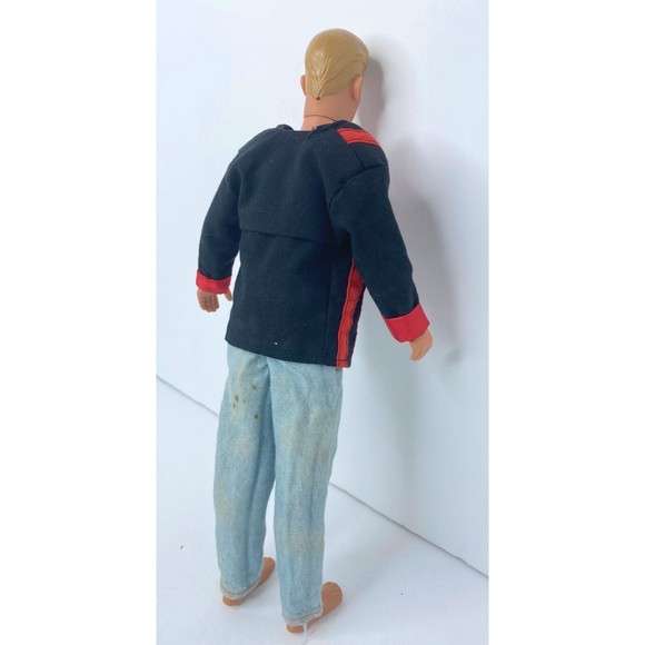New Kids On The Block  Ken Doll Donnie Walburg Rat Tail 1990 Big Step Hasbro - Picture 15 of 16